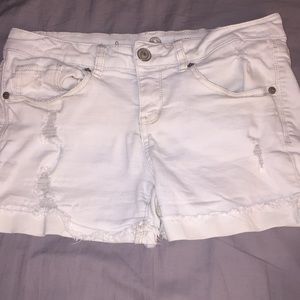 White So shorts